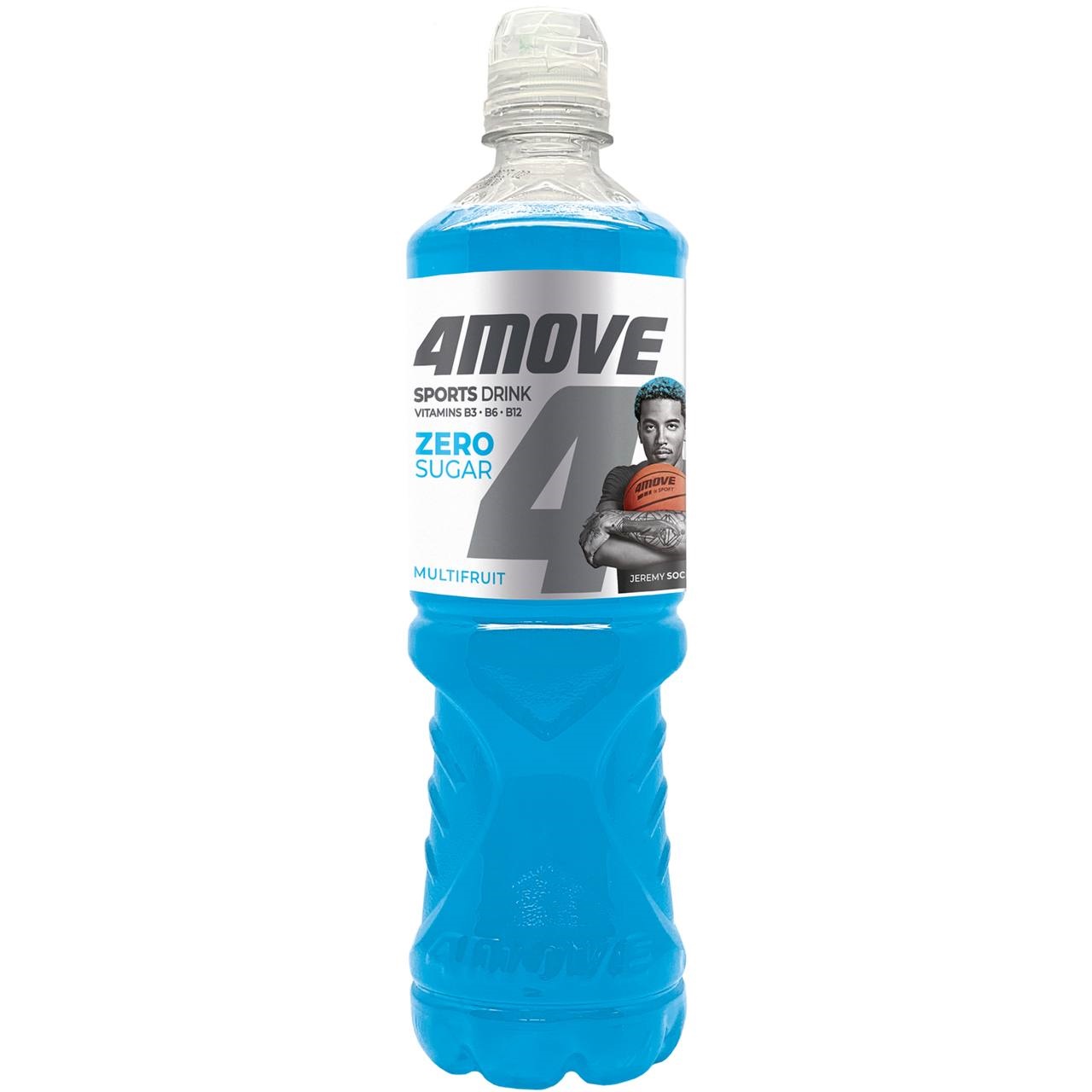4MOVE Напій Isotonic Multifruit (Мультифрукт) ZERO SUGAR 750ml