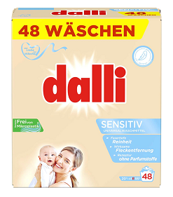 Dalli Порошок для прання дитячих речей Sensetiv 48 WA