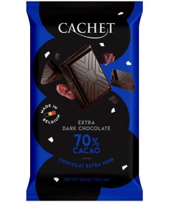 Cachet Extra Dark 70% cacao 300g