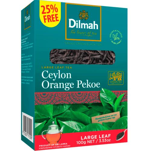 Dilmah Чай Ceylon Orange Pekoe (Крупнолистовий) 100g