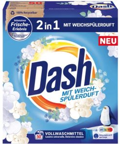 Dash Порошок для прання (універсал) Vollwaschmittel 2 in 1 50 WA 3kg