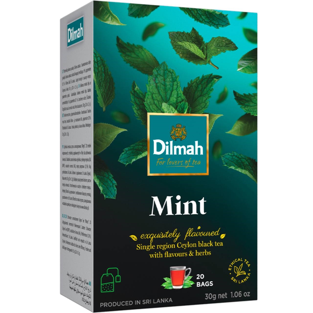 Dilmah Чай Mint (М`ята) 20 tea bags 30g