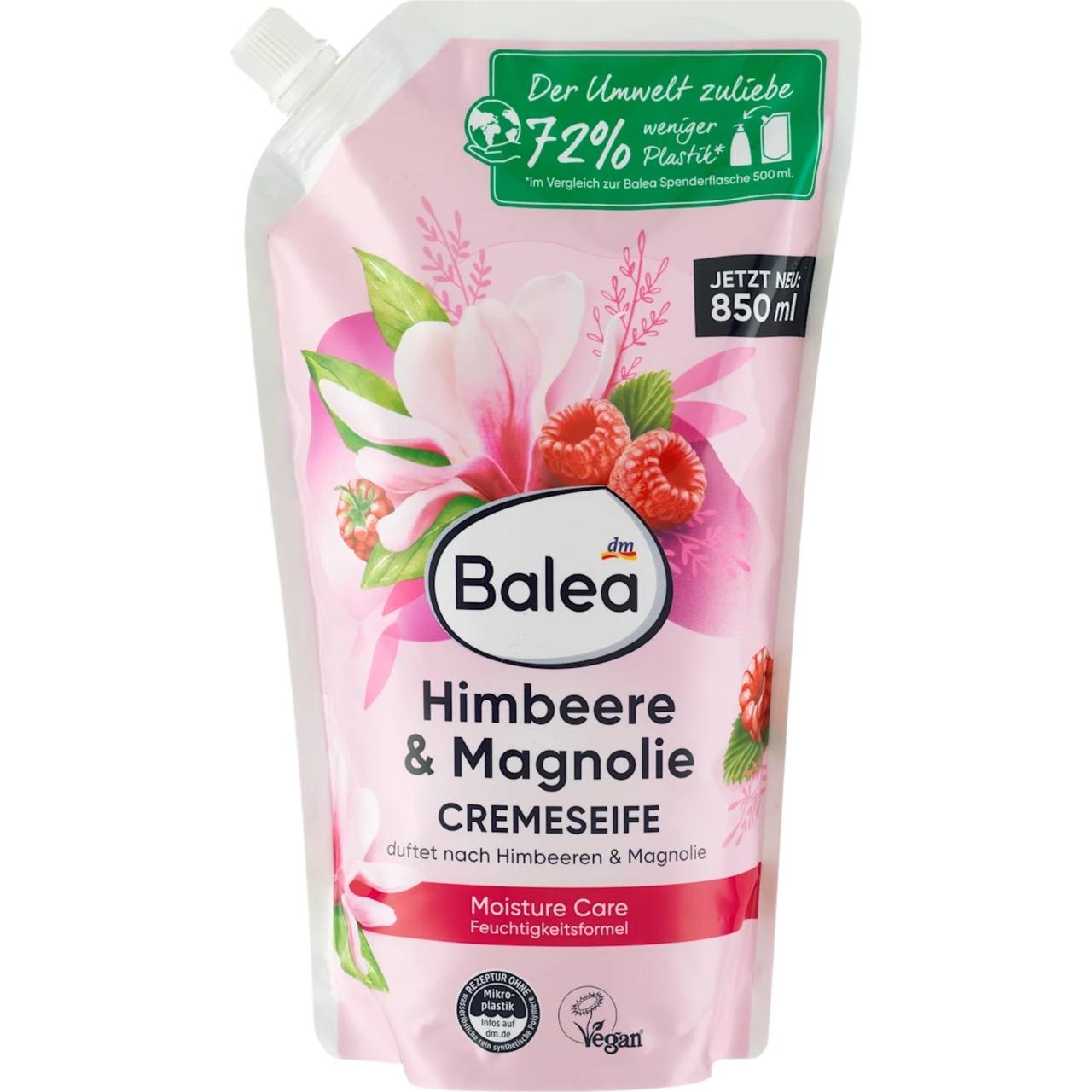 Balea Рідке мило (запаска) Himbeere & Magnolia 850ml
