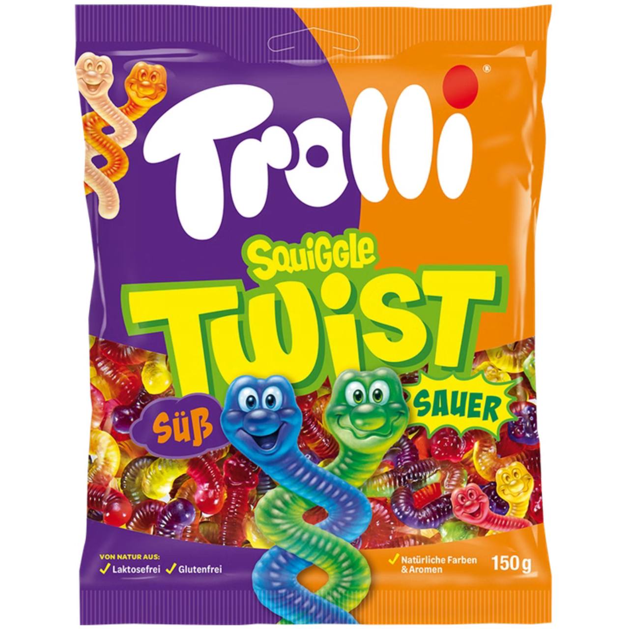 Trolli Цукерки желейні Squiggle Twist 150g