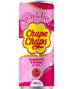 Chupa Chups Напій газований Raspberry & Cream (Малина з Вершками) 250ml