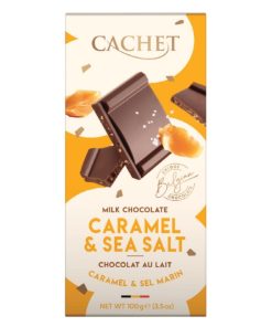 Cachet  Caramel & Sea Salt  100g