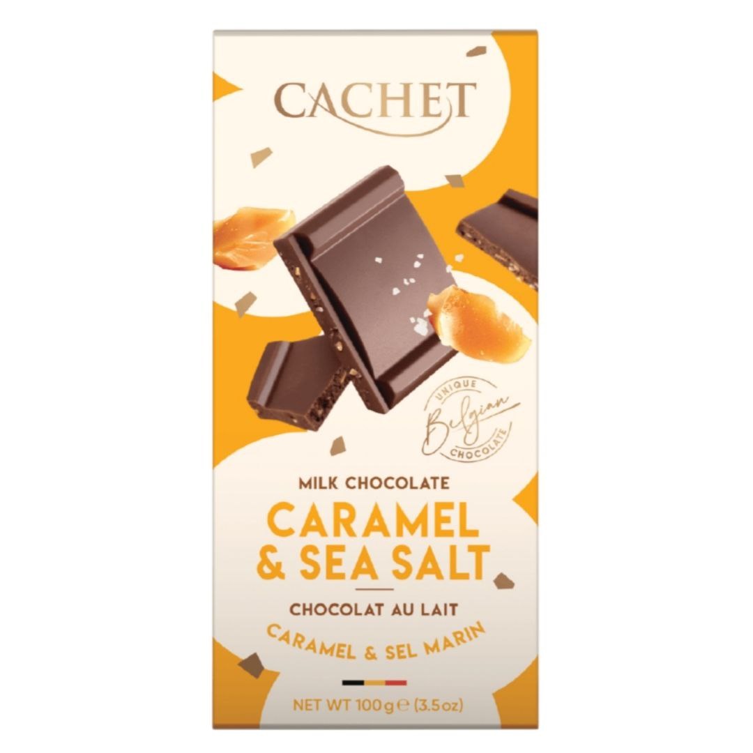 Cachet Caramel & Sea Salt 100g