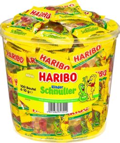 Haribo 1000g Цукерки желейні Minis Kinder Schnuller (100 шт x 10 g) 1kg