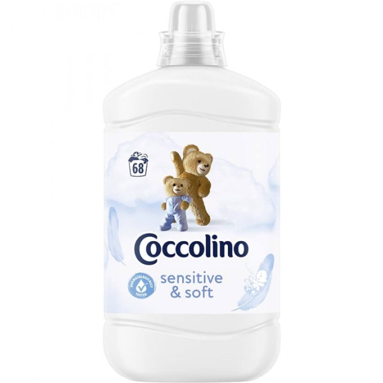Coccolino Ополіскувач для білизни Sensitive & Soft 68 WA 1.7L