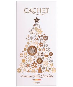 Cachet Шоколад молочний Christmas Edition (White) 100g