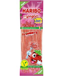 Haribo Цукерки желейні Spaghetti Strawberry Sour 200g