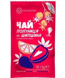 Асканія Чай-сашет Полуниця та Шипшина 50g