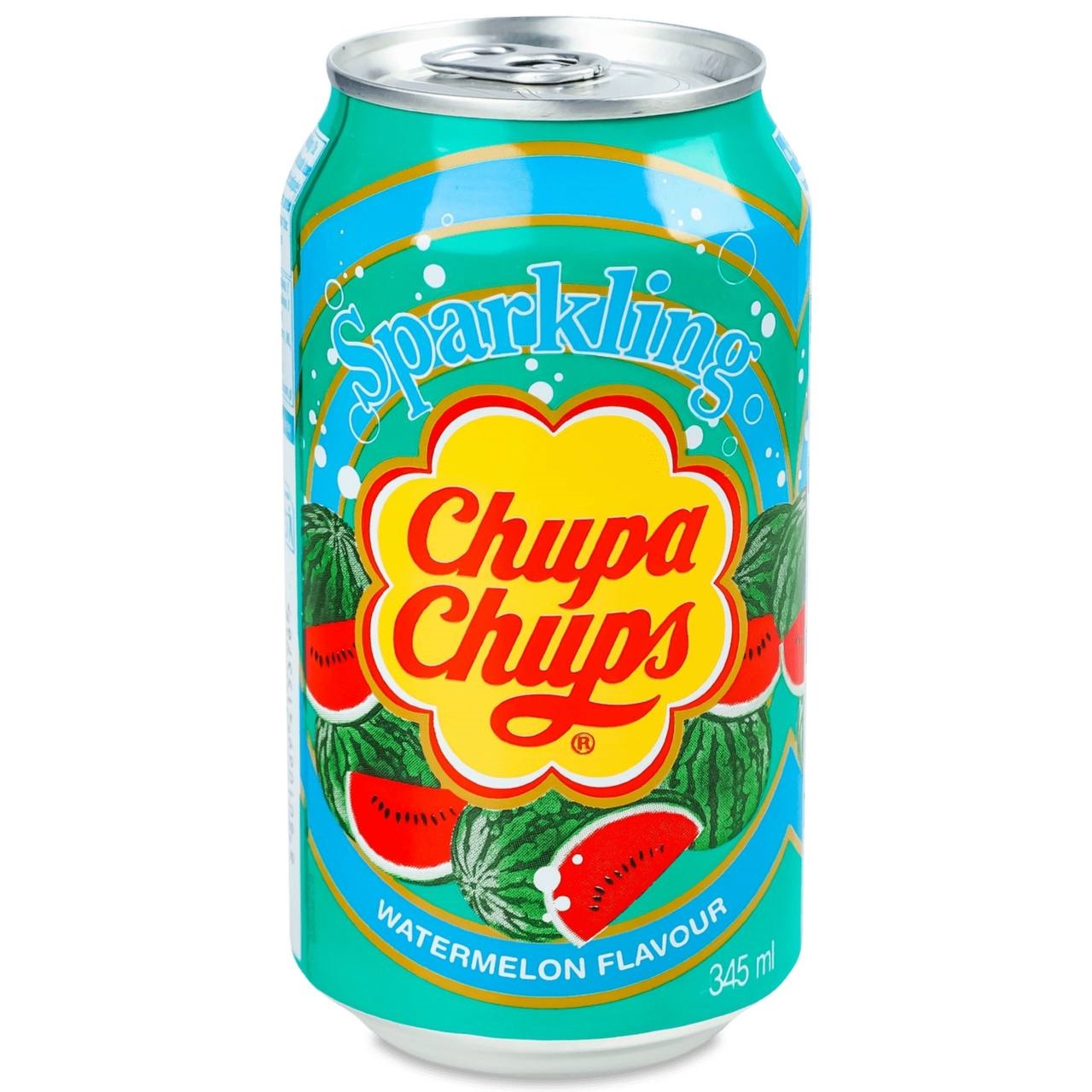 Chupa Chups Напій газований Watermelon (Кавун) - 345 ml