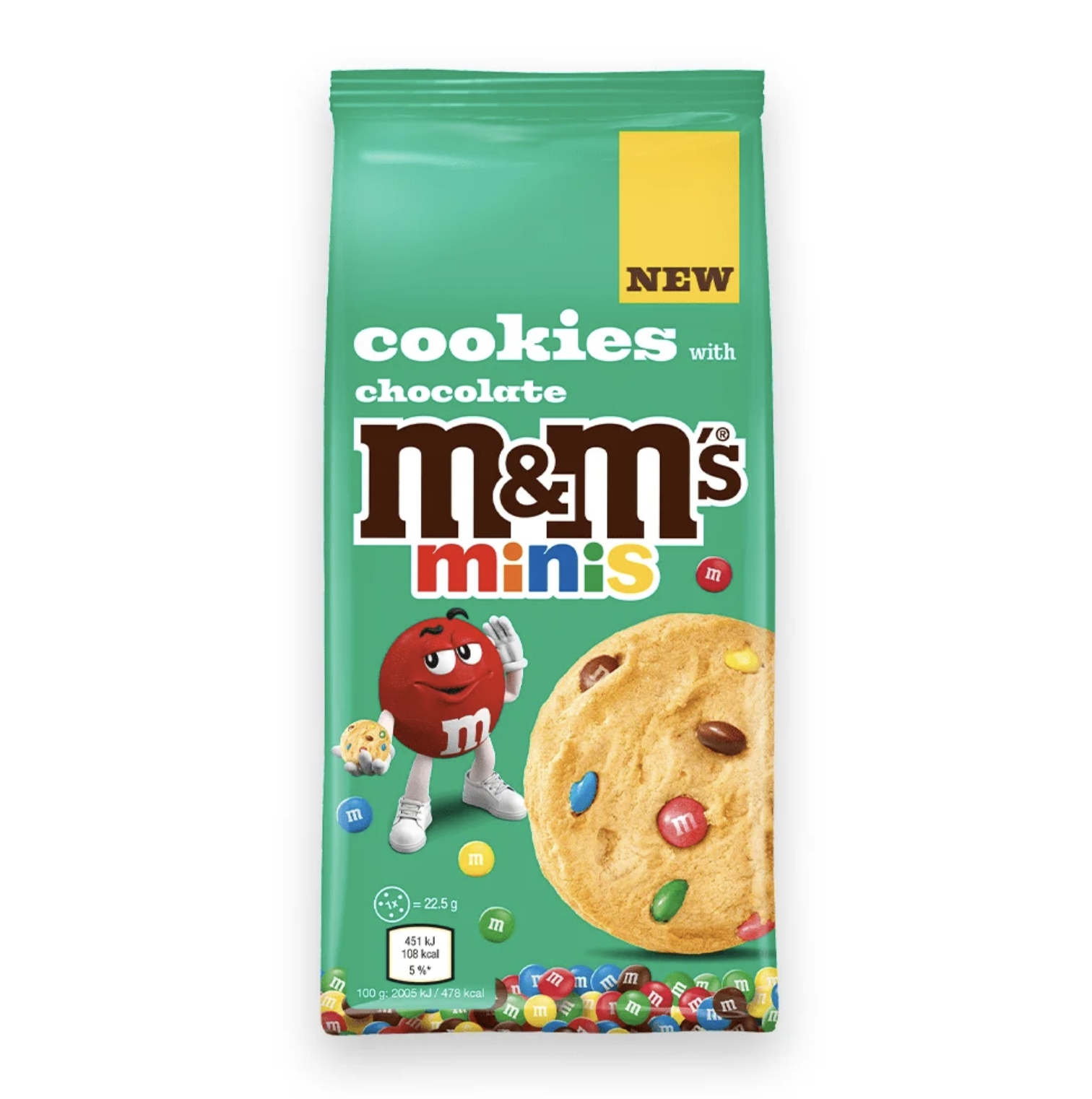 M&M's Печиво Minis Cookies 180g